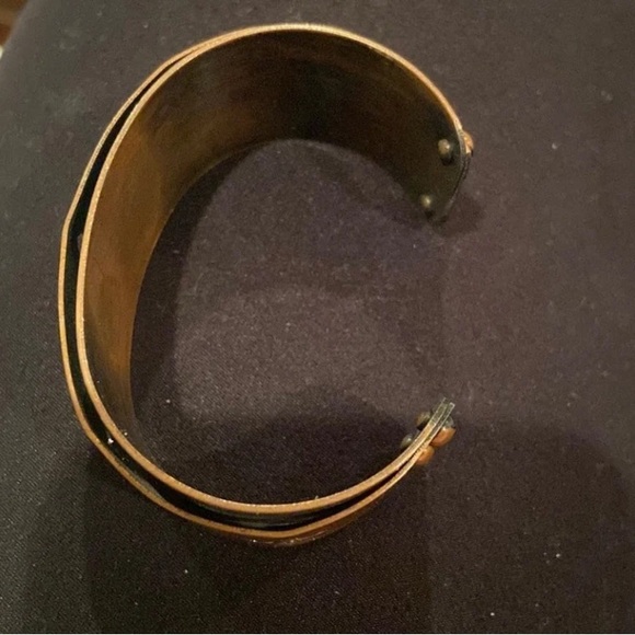 Mid Century Copper Cuff Bracelet - Picture 5 of 5